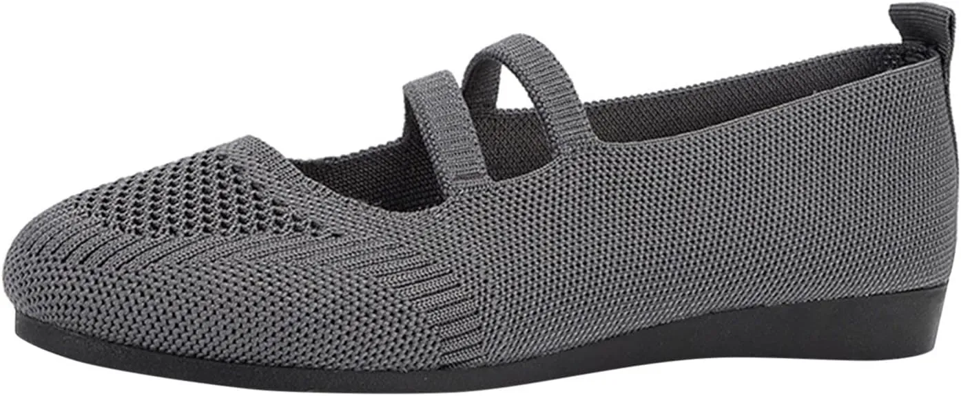 AMDBEL Ballet Flats Shoes for Women Dressy, Women's Ballet Flats Shoes Work Flats Office Shoes Pointed Toe Leopard Flats