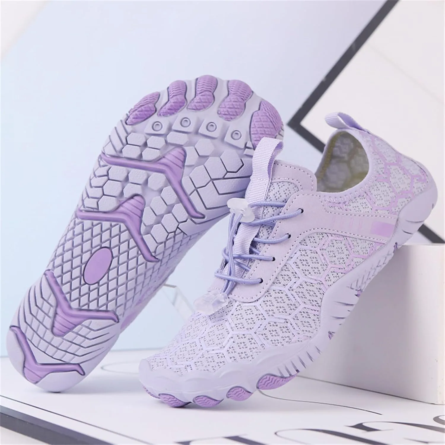 Barefoot Beach and Pool Shoes for Women Men Waterproof Trail Running Sneakers Healthy and Non-Slip Barefoot Shoes Unisex Athletic Outdoor Sneaker Pro Wide Toe Box Shoe