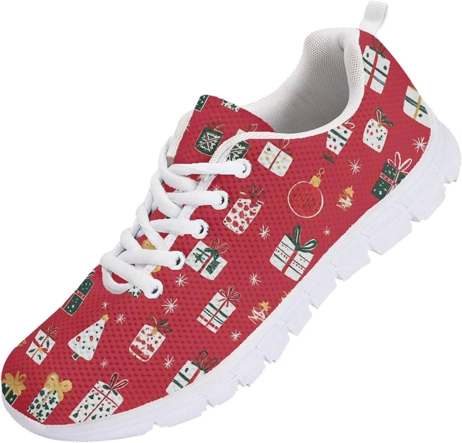 Breathable Sports Shoes for Women Teens Trainer Running Travel Sneaker Walking Low Heel Lightweight Sneakers