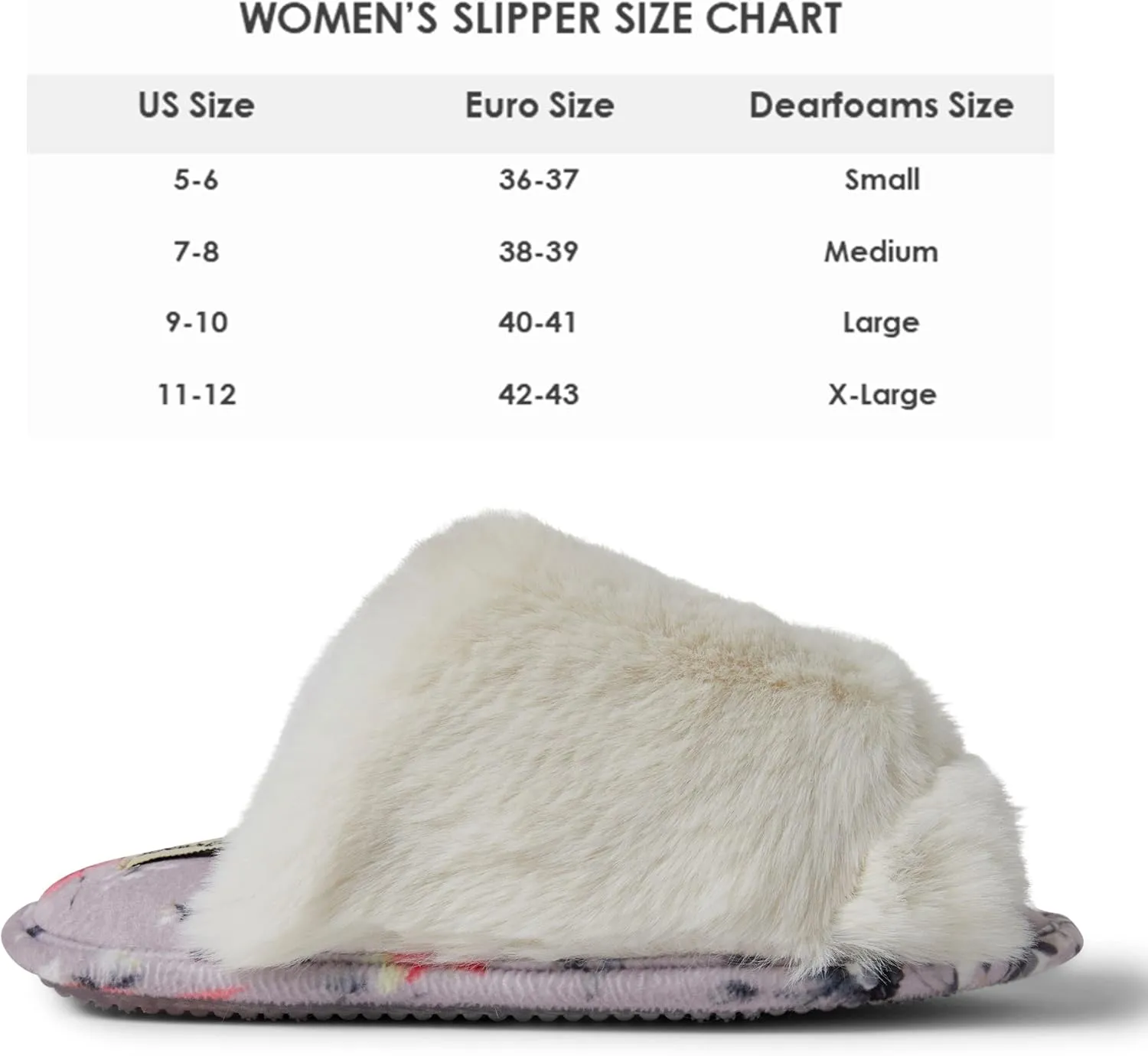 Dearfoams Women's Mom Cozy Giftable Memory Foam Slippers