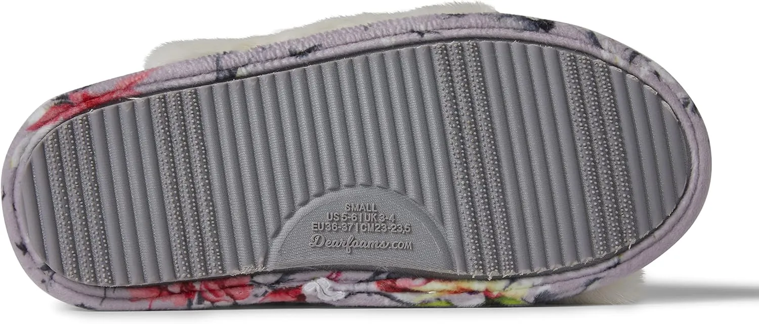 Dearfoams Women's Mom Cozy Giftable Memory Foam Slippers