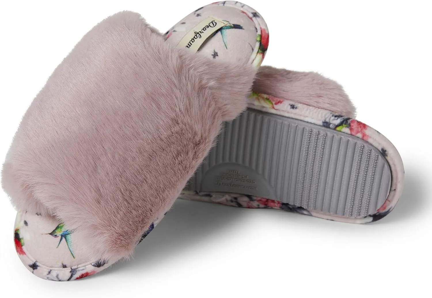 Dearfoams Women's Mom Cozy Giftable Memory Foam Slippers