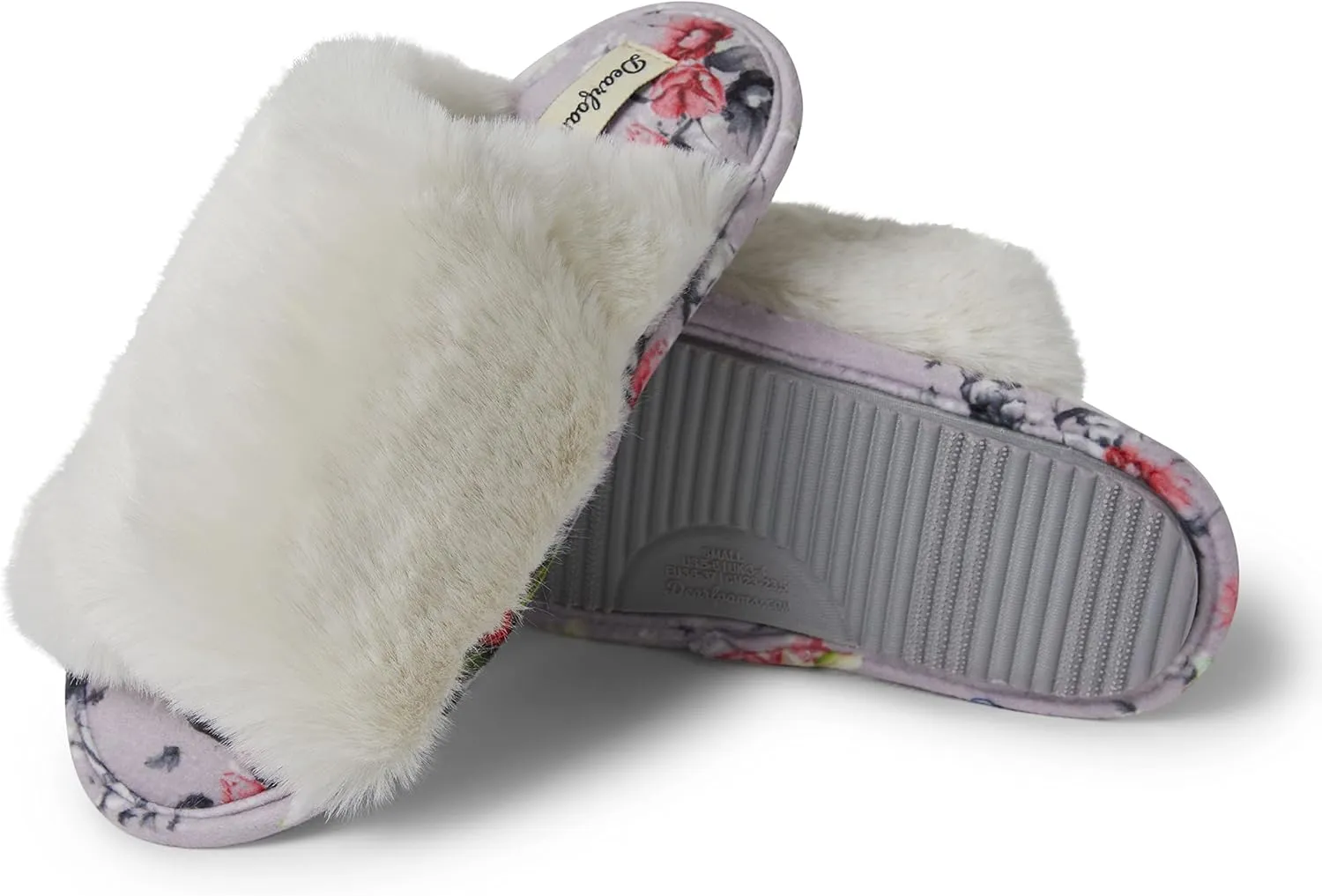 Dearfoams Women's Mom Cozy Giftable Memory Foam Slippers