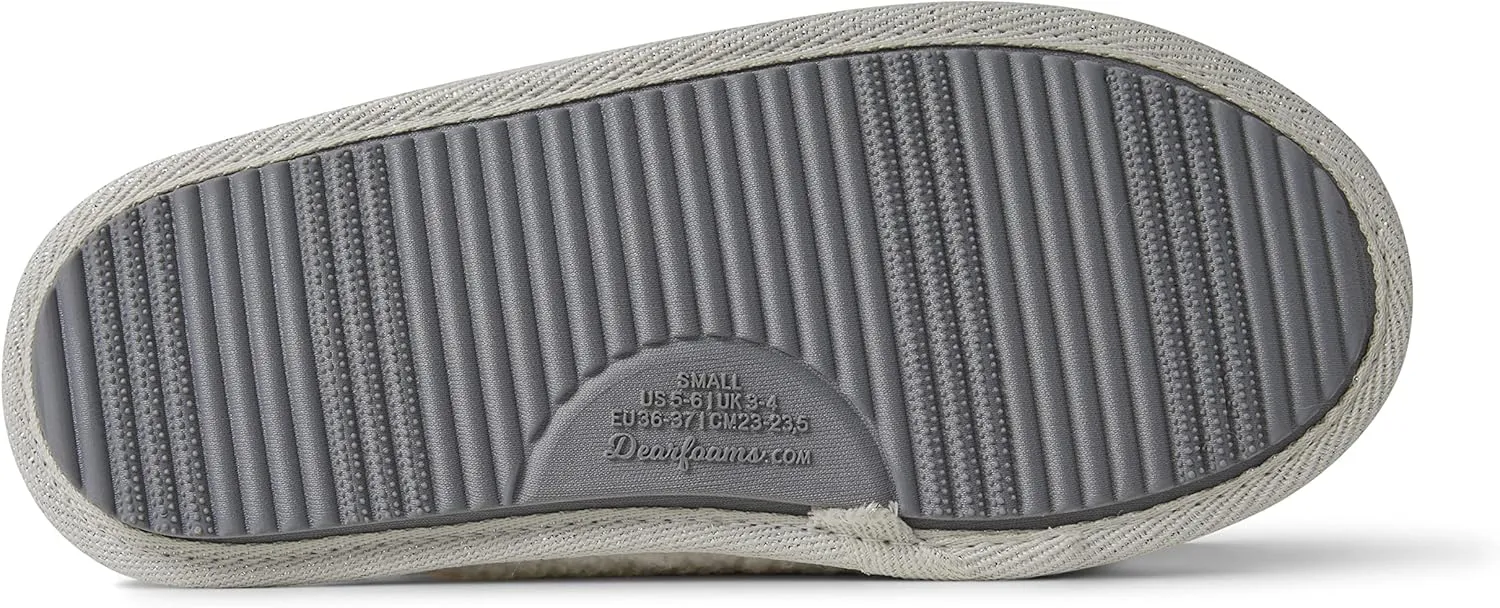 Dearfoams Women's Mom Cozy Giftable Memory Foam Slippers