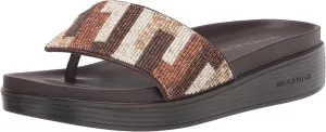 Donald Pliner Women's Fifi Slide Sandals, Women's Summer Sandals, Women’s Shoes, Comfortable Open-Toe Casual Flats
