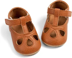 GAISUMMI Baby Girls Shoes Infant Hollowed Style Mary Jane Flats Non-Slip Soft Sole Sandals Toddler First Walkers