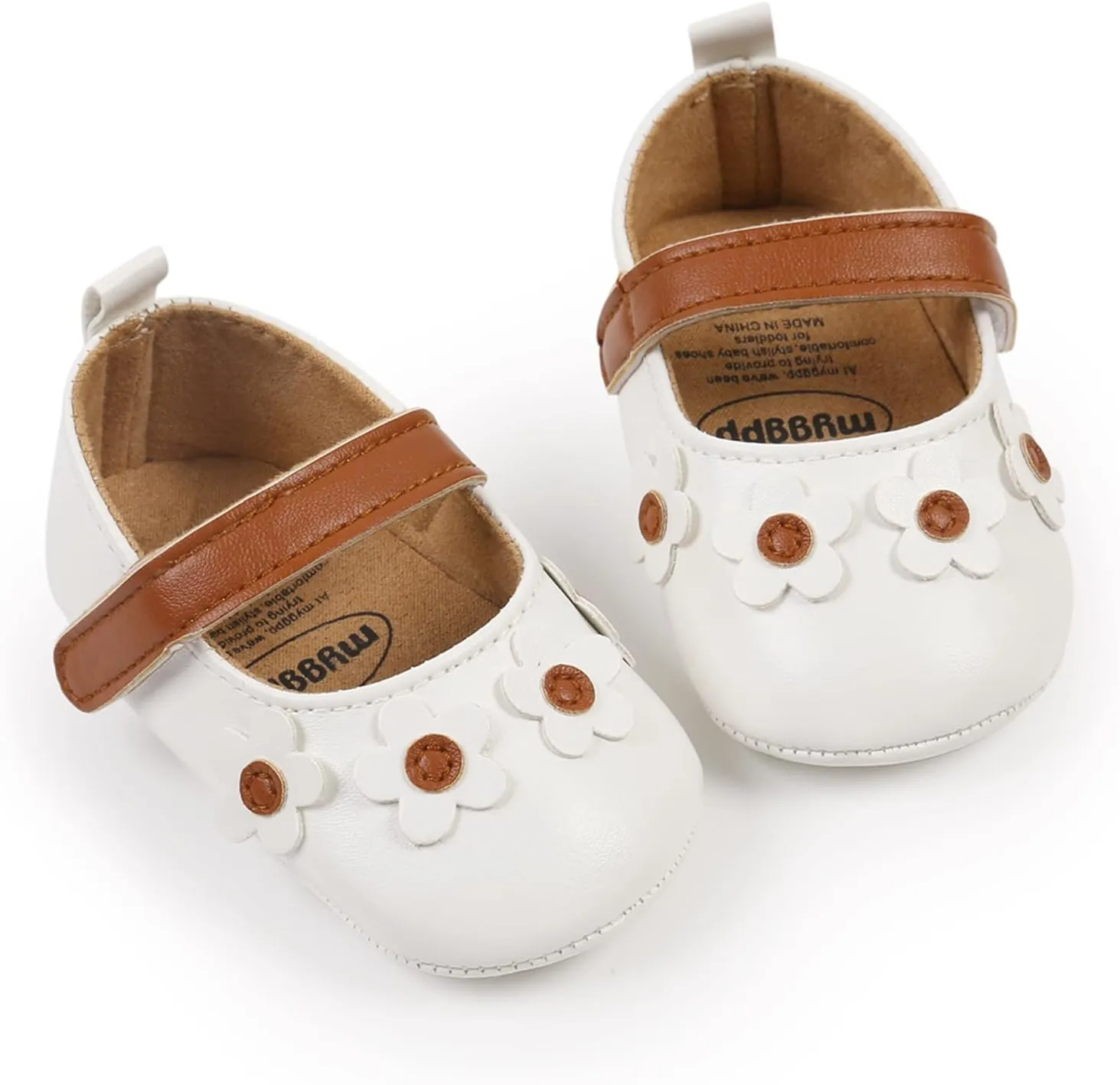 GAISUMMI Baby Girls Shoes Infant Hollowed Style Mary Jane Flats Non-Slip Soft Sole Sandals Toddler First Walkers