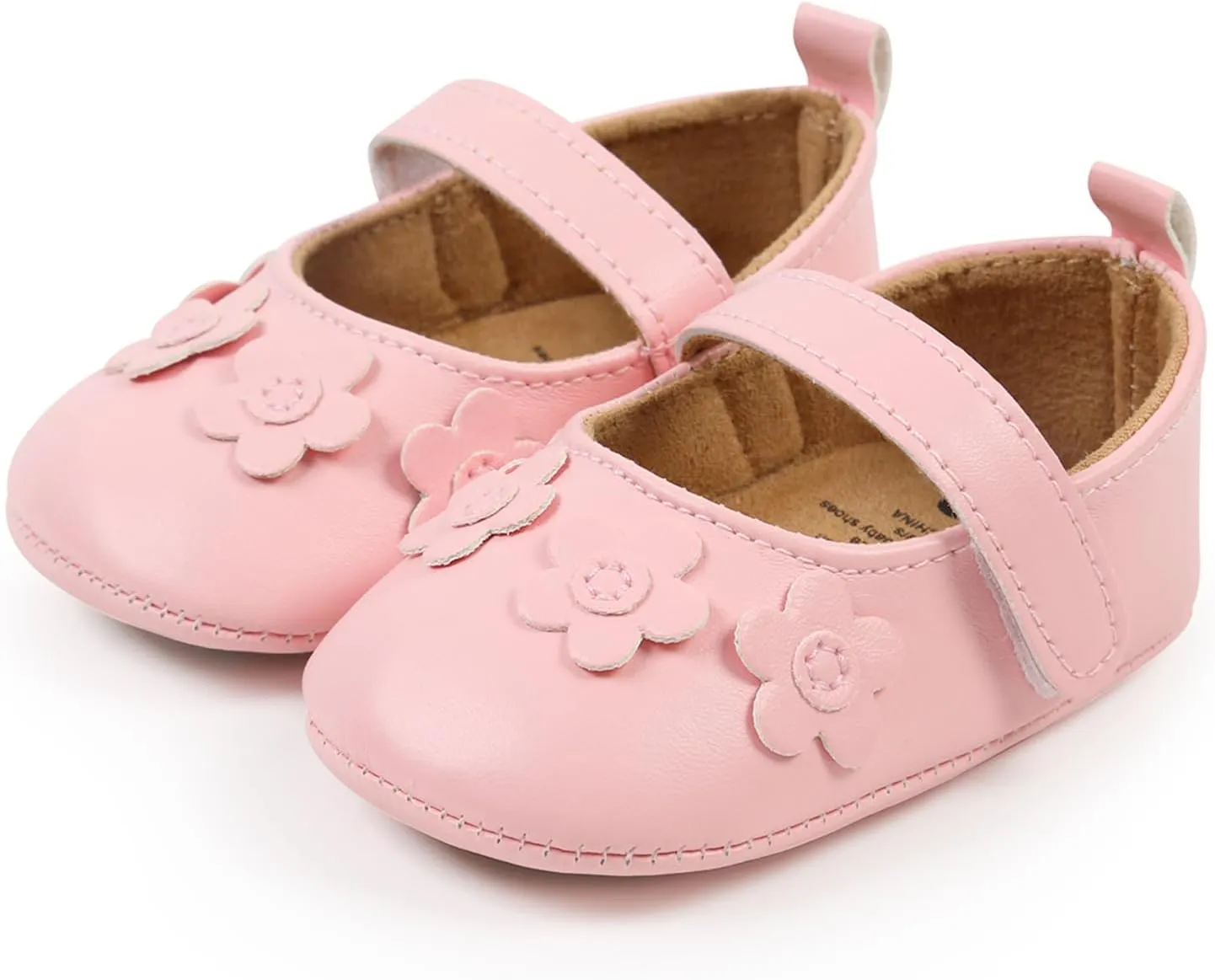 GAISUMMI Baby Girls Shoes Infant Hollowed Style Mary Jane Flats Non-Slip Soft Sole Sandals Toddler First Walkers