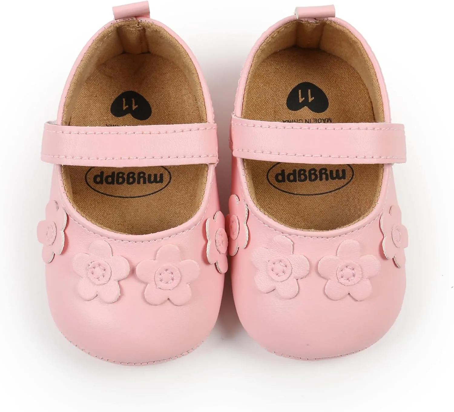 GAISUMMI Baby Girls Shoes Infant Hollowed Style Mary Jane Flats Non-Slip Soft Sole Sandals Toddler First Walkers