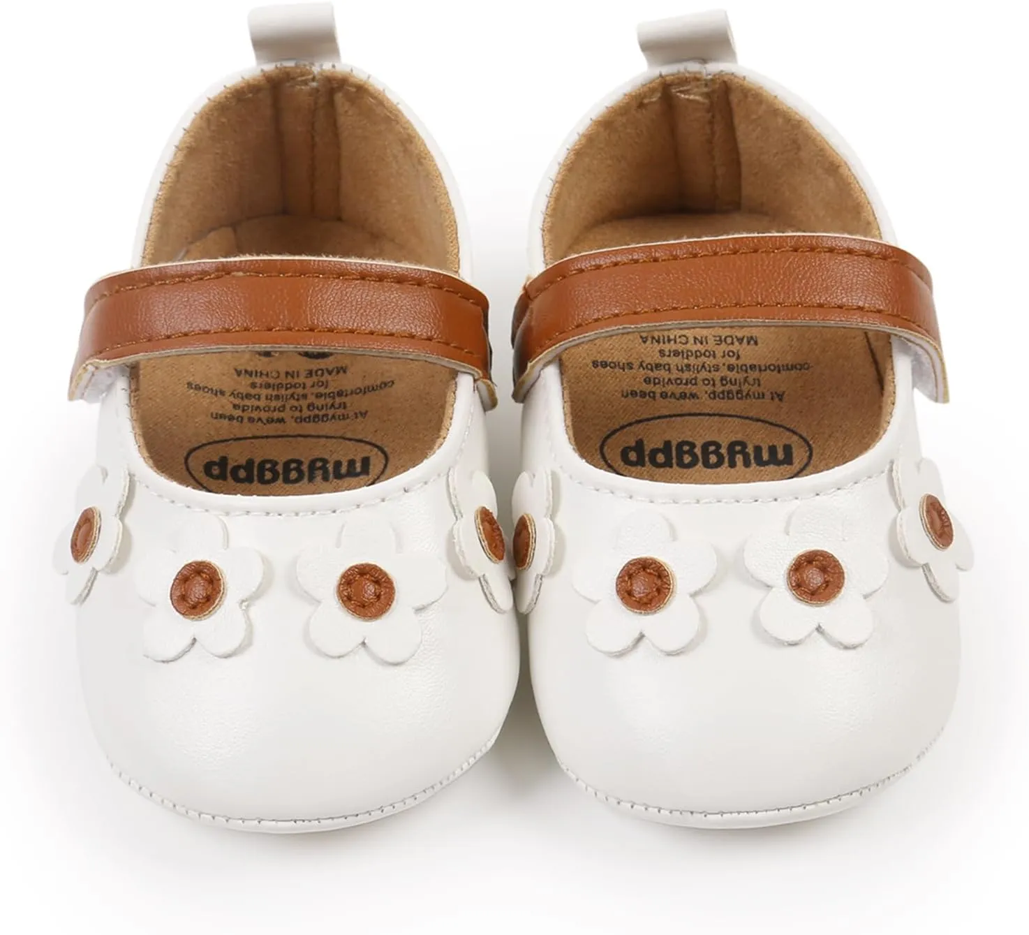GAISUMMI Baby Girls Shoes Infant Hollowed Style Mary Jane Flats Non-Slip Soft Sole Sandals Toddler First Walkers