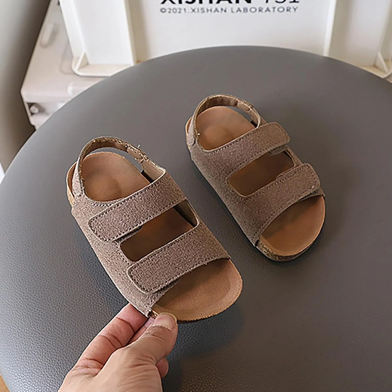 Girls Shoes Comfortable Soft Sole Sandals Fashionable Open Toe Beach Sandals Girls Samdals Flower Girl