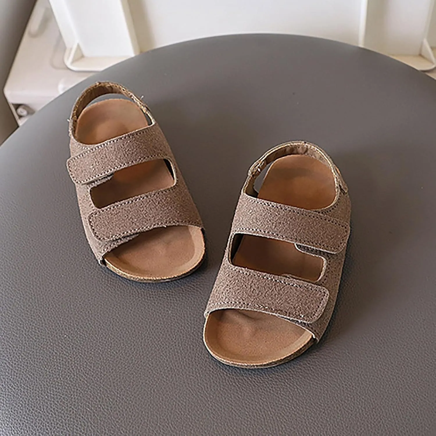 Girls Shoes Comfortable Soft Sole Sandals Fashionable Open Toe Beach Sandals Girls Samdals Flower Girl