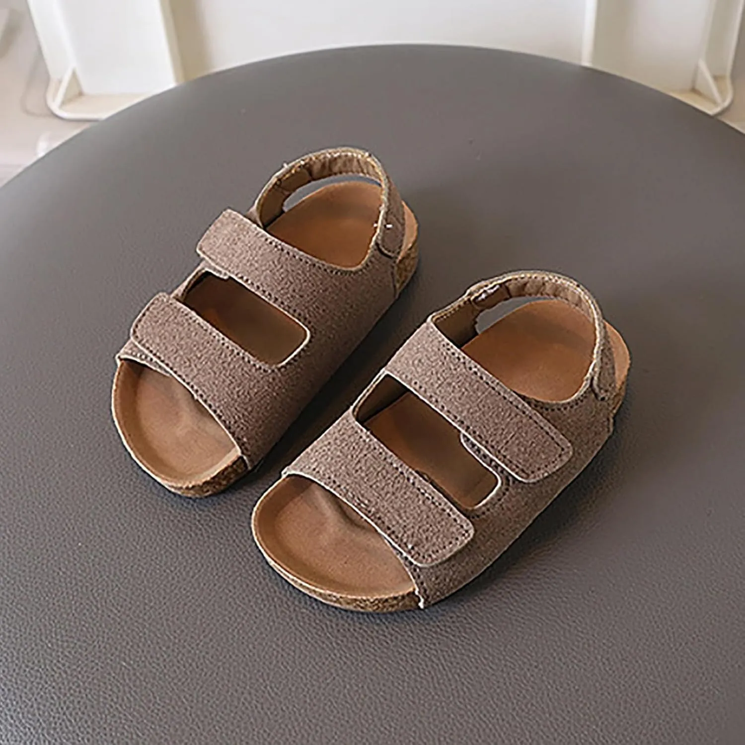 Girls Shoes Comfortable Soft Sole Sandals Fashionable Open Toe Beach Sandals Girls Samdals Flower Girl