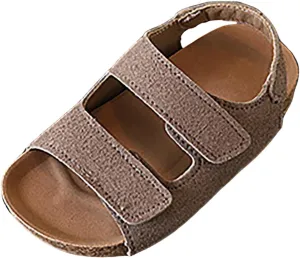Girls Shoes Comfortable Soft Sole Sandals Fashionable Open Toe Beach Sandals Girls Samdals Flower Girl