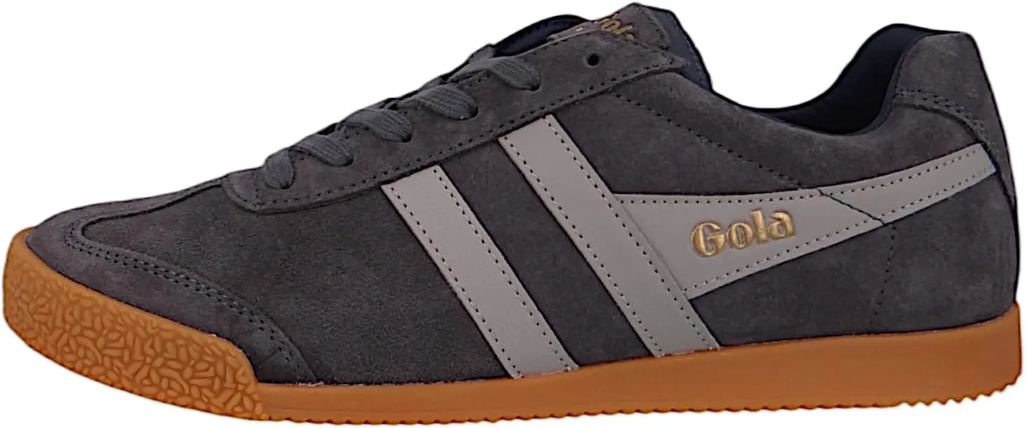 Gola Harrier Mens Classic Trainers in Storm Grey