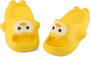 KAKU NANU Kids Slide Sandals EVA Cloud Slippers Open Toe Soft Slides Lightweight Non-slip Unisex Children Cozy Summer Flip Flop Shoes