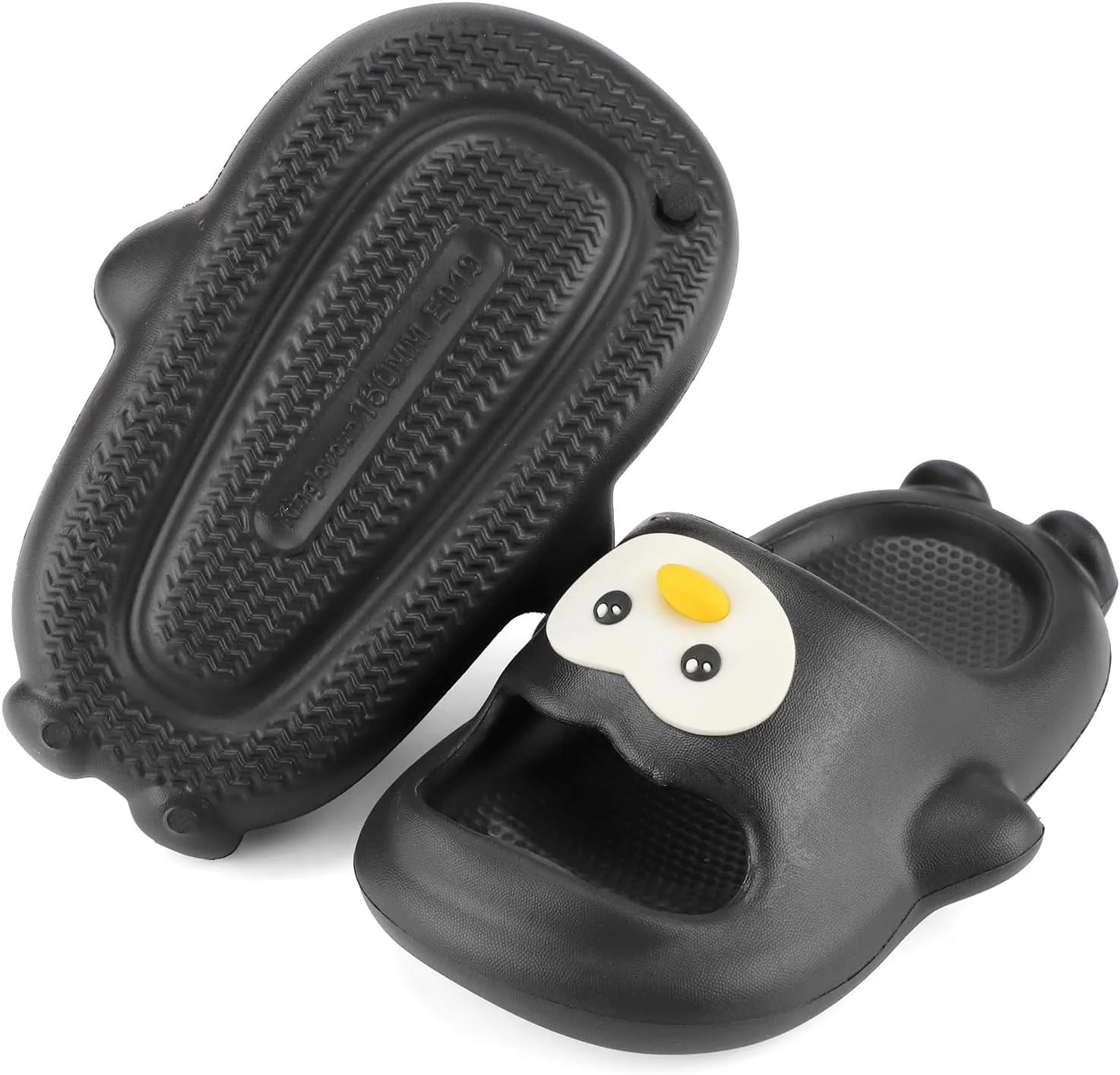 KAKU NANU Kids Slide Sandals EVA Cloud Slippers Open Toe Soft Slides Lightweight Non-slip Unisex Children Cozy Summer Flip Flop Shoes