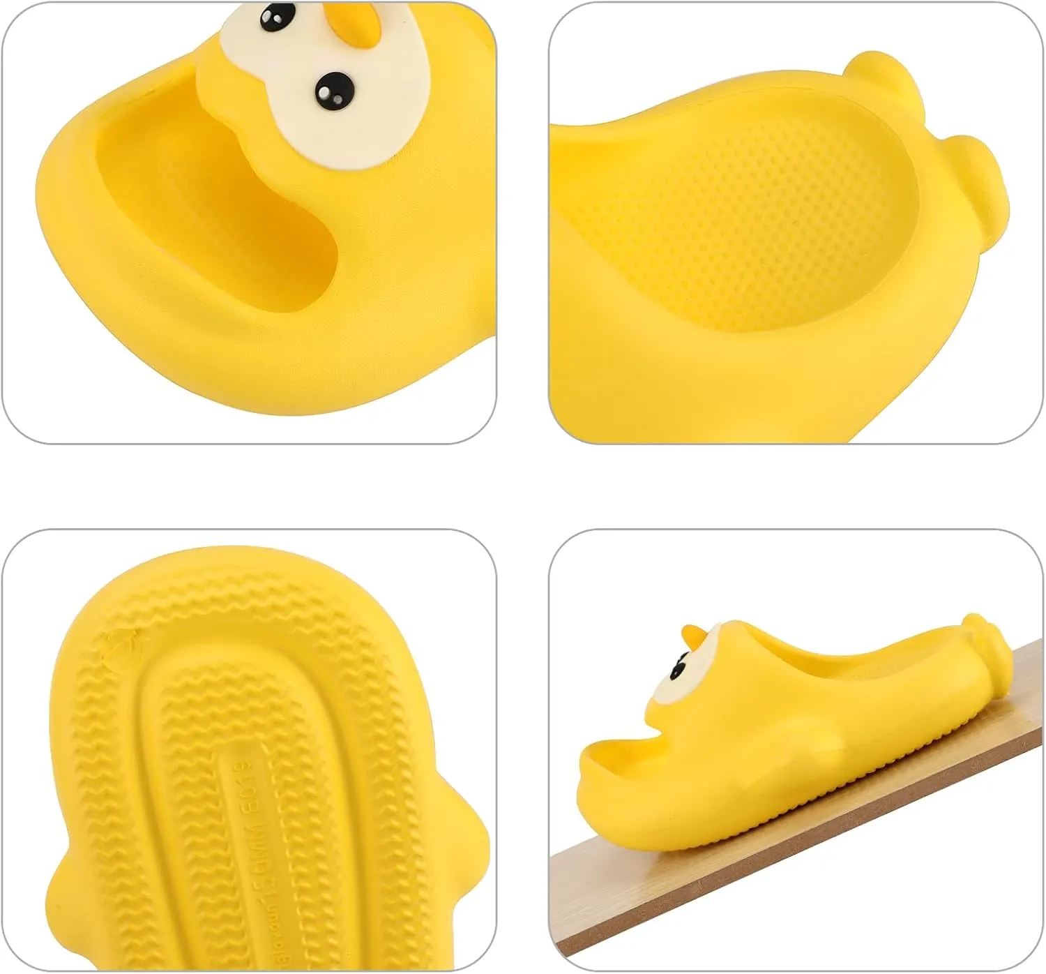 KAKU NANU Kids Slide Sandals EVA Cloud Slippers Open Toe Soft Slides Lightweight Non-slip Unisex Children Cozy Summer Flip Flop Shoes