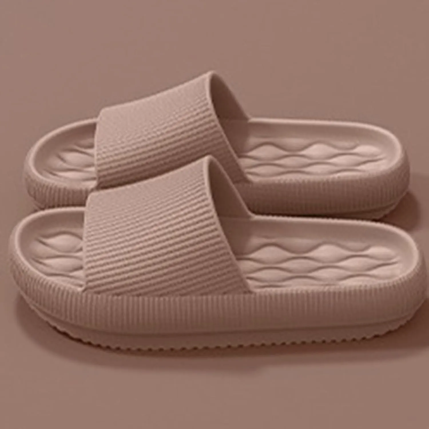Lightweight Slides Sandal for Women Bathroom House and Pool Sandals Soft Soled Slides Women's Slides