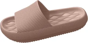 Lightweight Slides Sandal for Women Bathroom House and Pool Sandals Soft Soled Slides Women's Slides