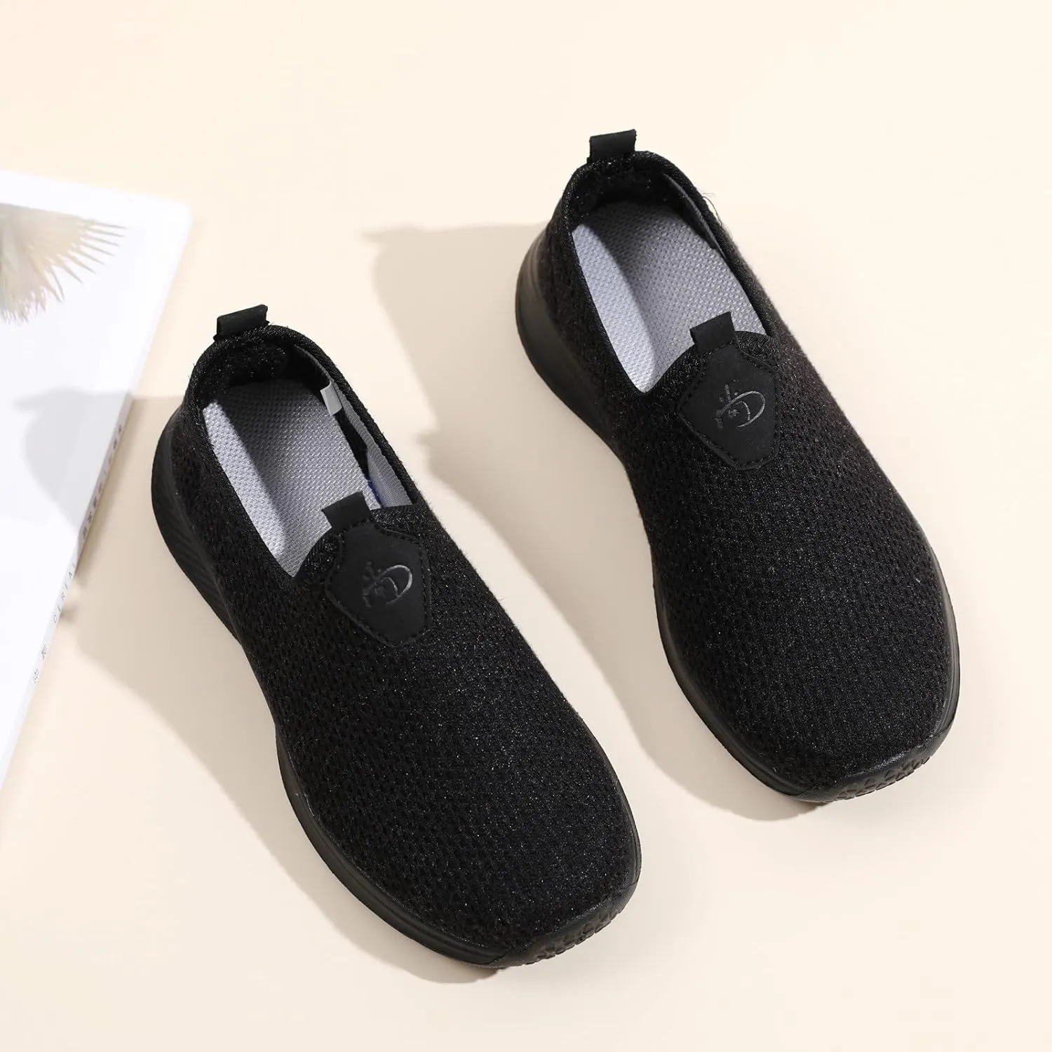 Low-Top Slip Ons Women's Fashion Sneakers Casual Mens Tennis Shoes Food Service Dressy Casual Shoes White Platform Sneakers Brown Tennis Shoe White Loafers