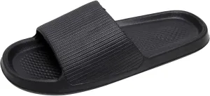 Men Shower Slippers Non-Slip Bathroom Slides Waterproof Pool Beach Flip-Flops Slip On Summer Bathroom Sandal