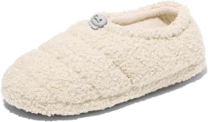 NewDenBer Women's Warm Memory Foam Slippers Soft Fuzzy Fleece Lined Slip on Indoor House Shoes