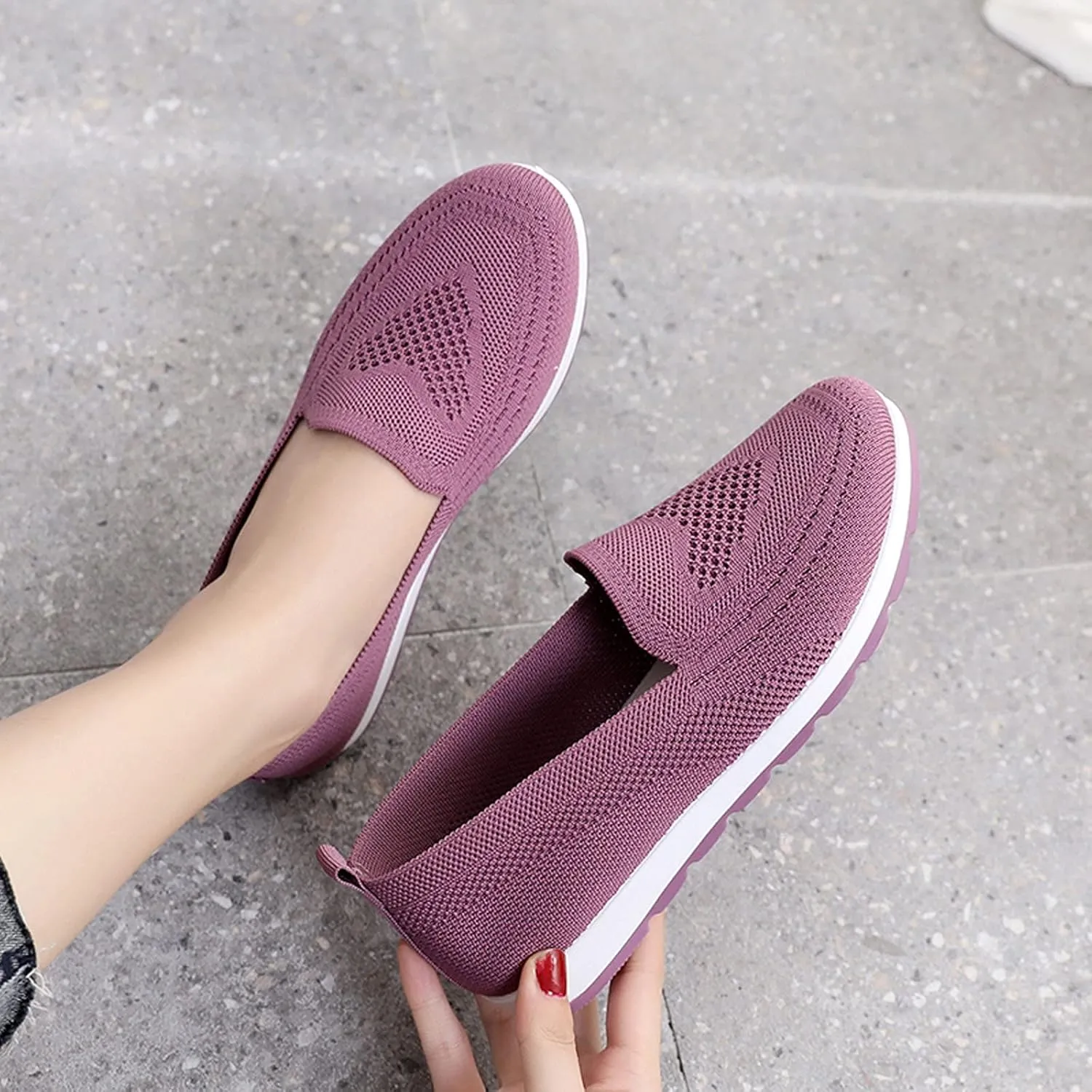 Non Slip Comfortable Fashion Sneakers for Women Non Slip Comfortable Fashion Tennis Shoes Low Top Tennis Shoe