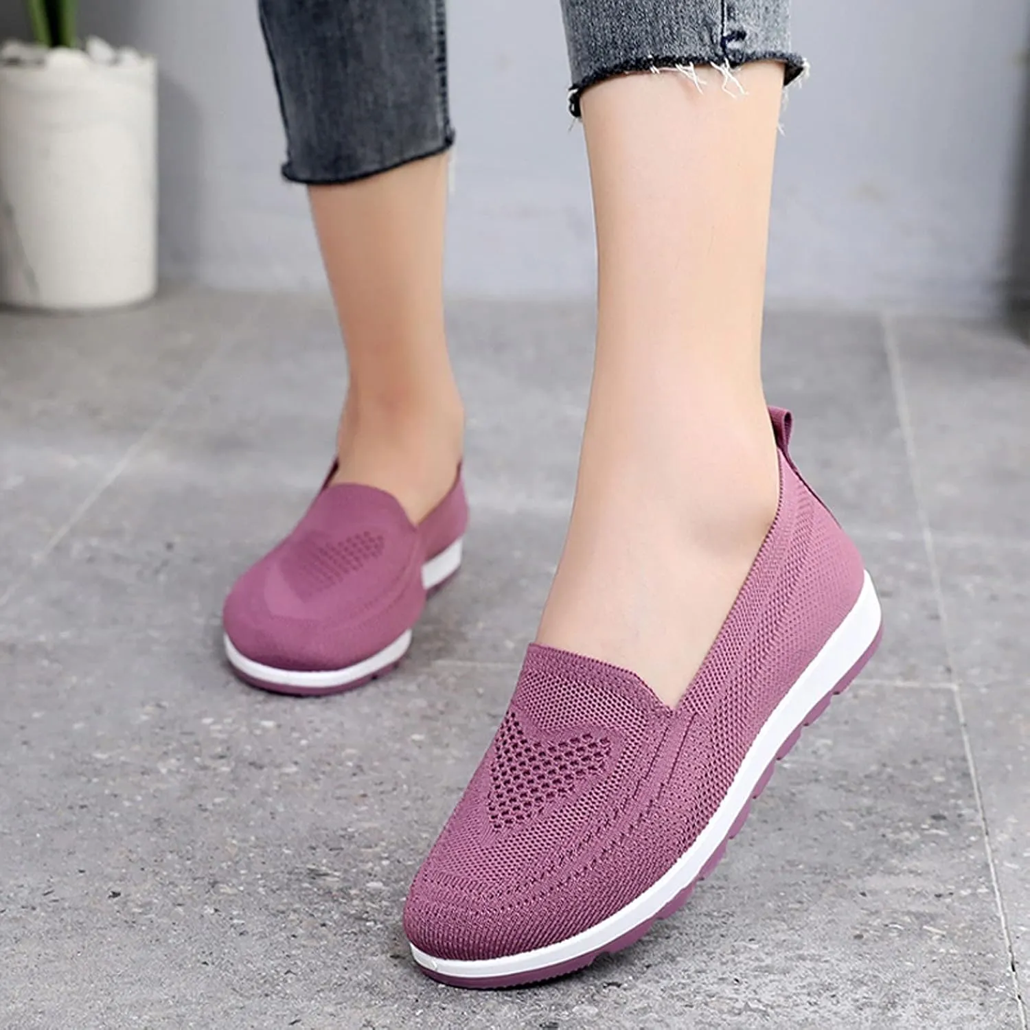 Non Slip Comfortable Fashion Sneakers for Women Non Slip Comfortable Fashion Tennis Shoes Low Top Tennis Shoe