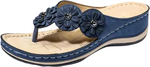 Orthopedic Sandals for Women Orthotic Thong Sandal Wide Width Sandals with Arch Support Comfortable Walking Flip Flops2