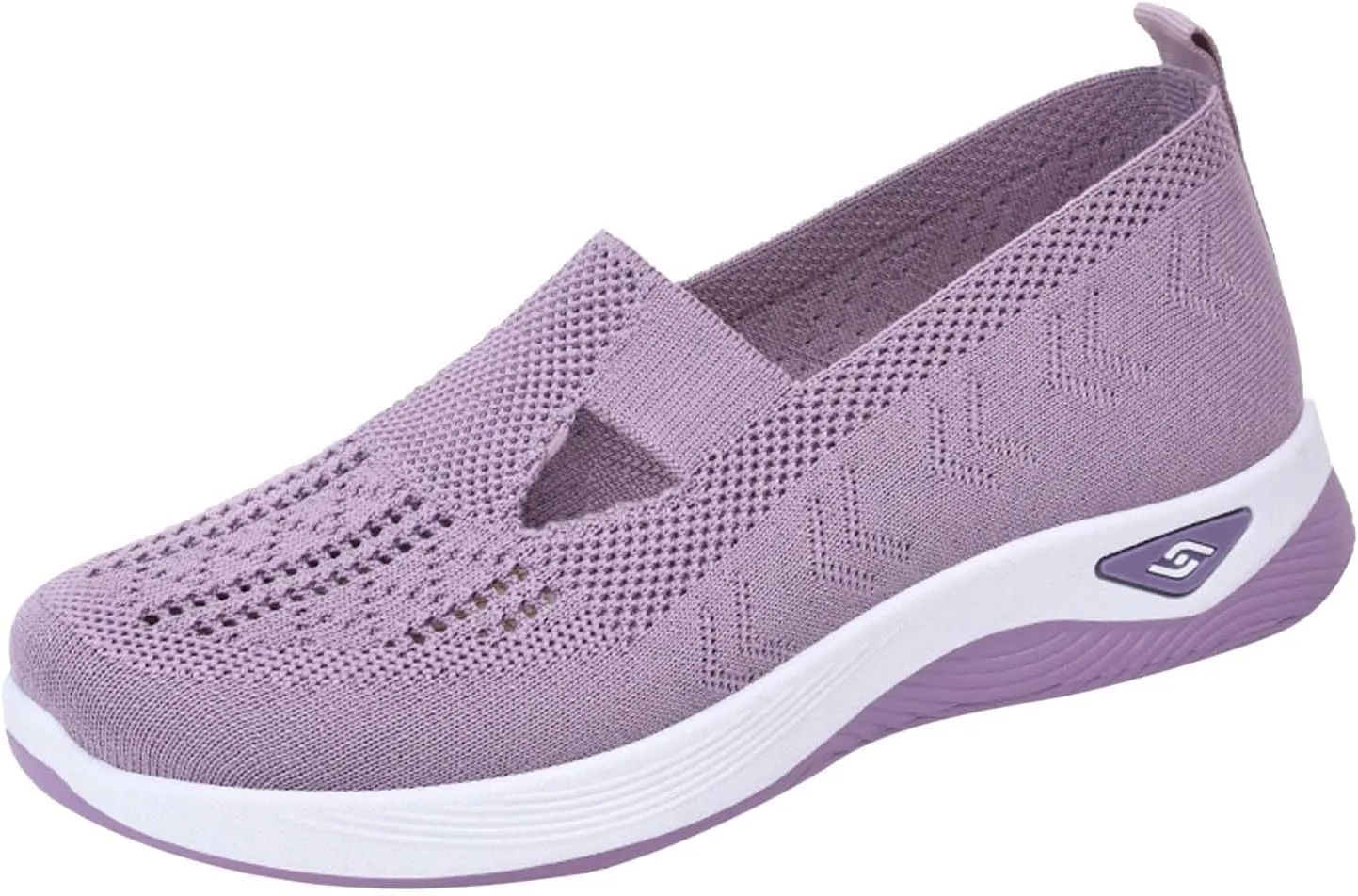 Orthopedic Shoes for Women Dressy,Breathable Soft Slip on Sneakers Shoes Arch Support Foam Walking Shoes Anti-Skid Sneakers Casual Shoes Lightweight Hands Free Shoe