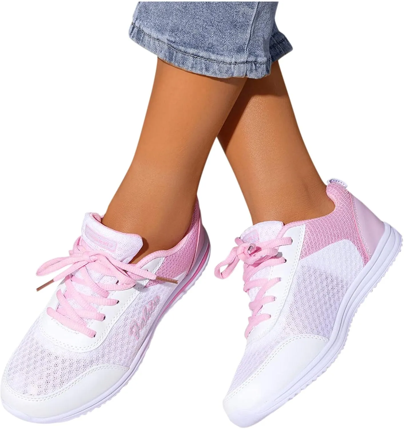 Orthopedic Shoes for Women Wide Width Slip On Zapatos De Trabajo para Mujer Antideslizante Cross Gym Shoes Women Wide Size 8w Womens High Top Sneakers Tenis OrtopéDicos Mujer