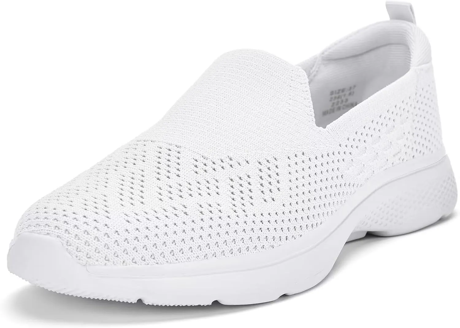 Puxowe Women's Slip-On Walking Tennis Shoes Low Top Comfortable Casual Travel Work Driving Sneaker