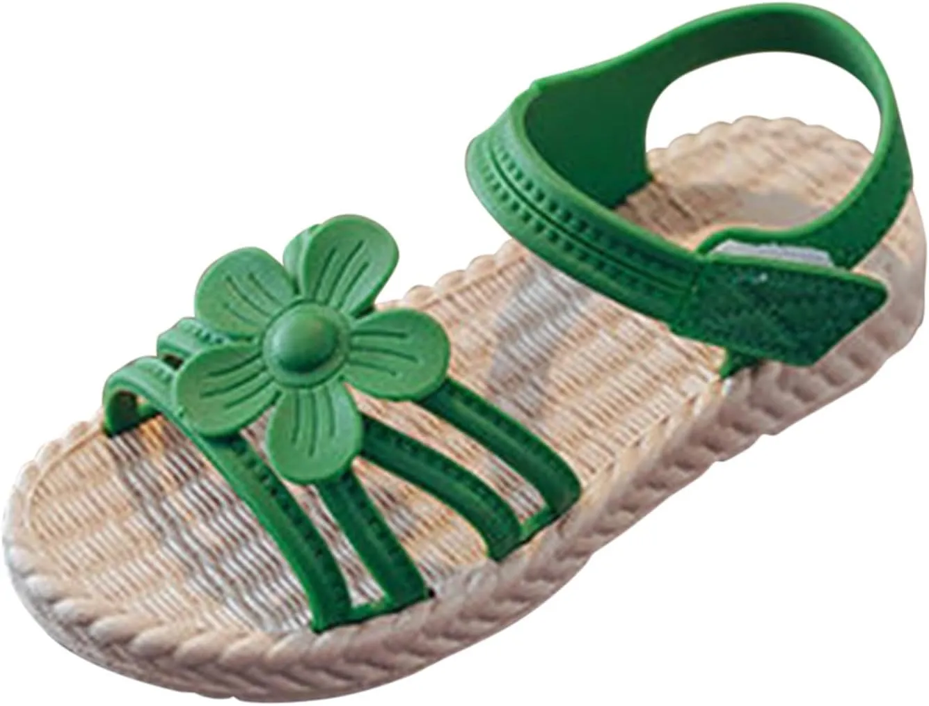 Sand N Sun Flip Flops Toddler Kids Infant Girls Soild Flower Princress Shoes Soft Slides for Toddler Girls