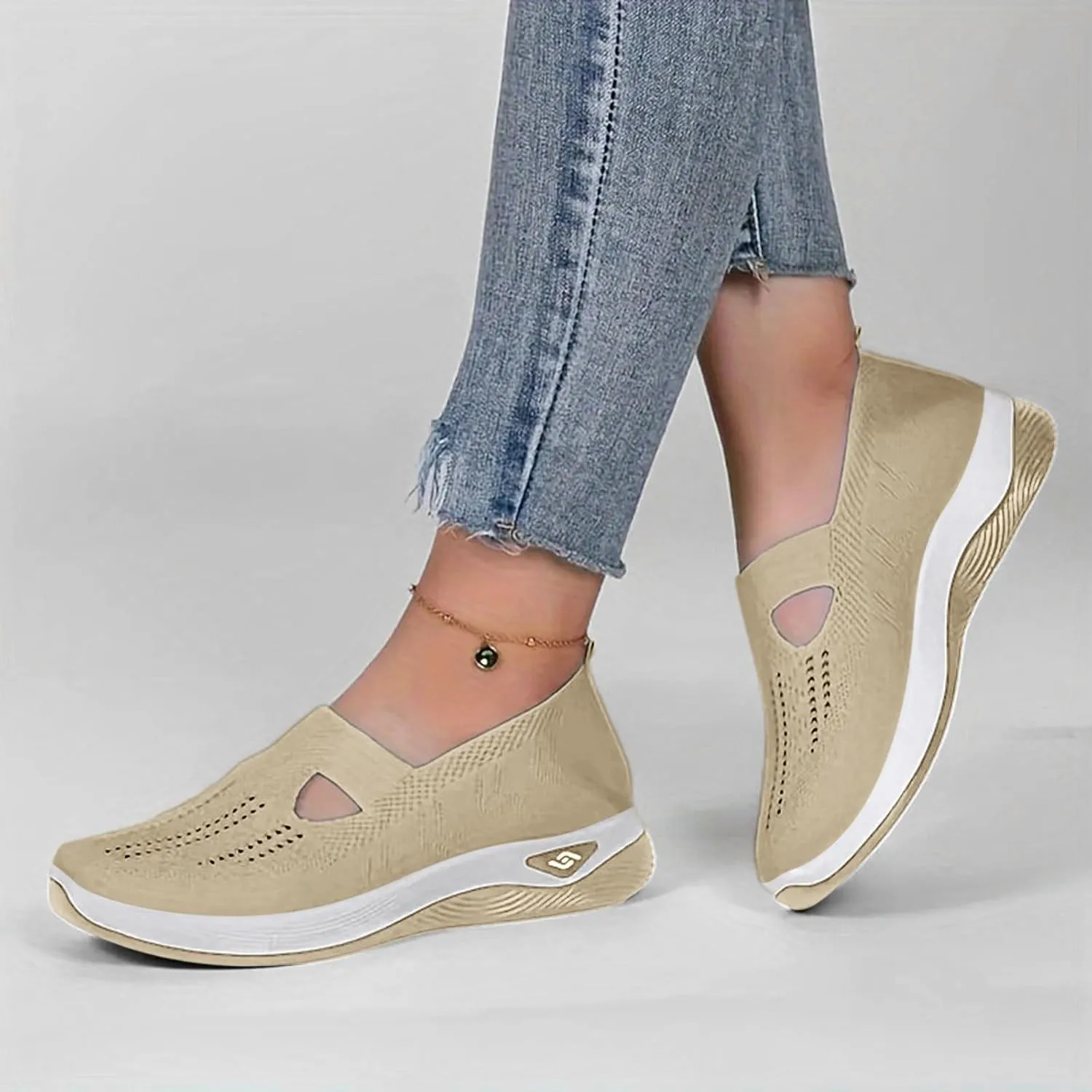 Sandals Women Arch Support Sandals Orthopedic Breathable Sandal Soft Memory Foam Sandal Walking Shoes