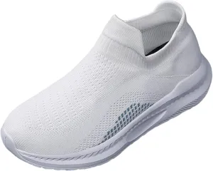 SBGMoSJ Gym Shoes for Women Workout Wide 10.5 Walking Shoes Women Wide Width Plantar Fasciitis Womens Slip On Sneakers Size 8.5 Tennis Shoes Womens Slip Resistant Work Shoes for Women Nurse