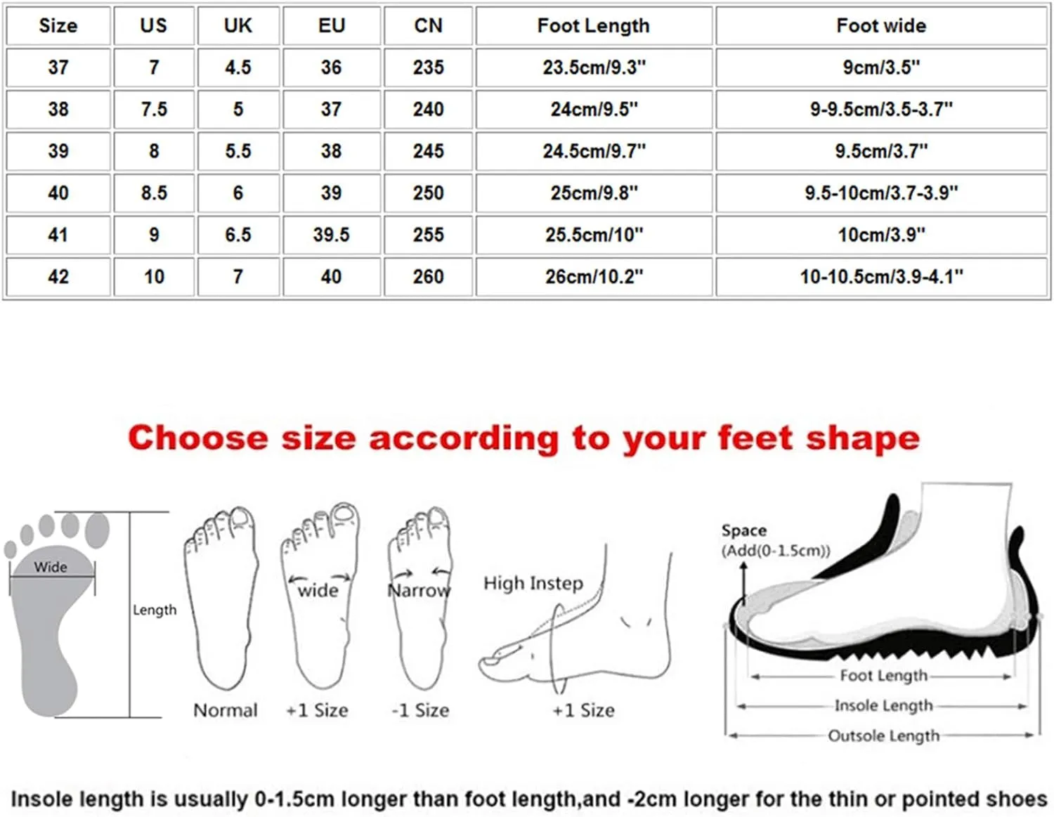 SBGMoSJ Platform Sneakers for Women 6 Wide Zapatos Negros para Mujer Womens Size 11.5 Wide Casual Shoes White High Top Platform Sneakers for Women Slip On Sneakers Woman