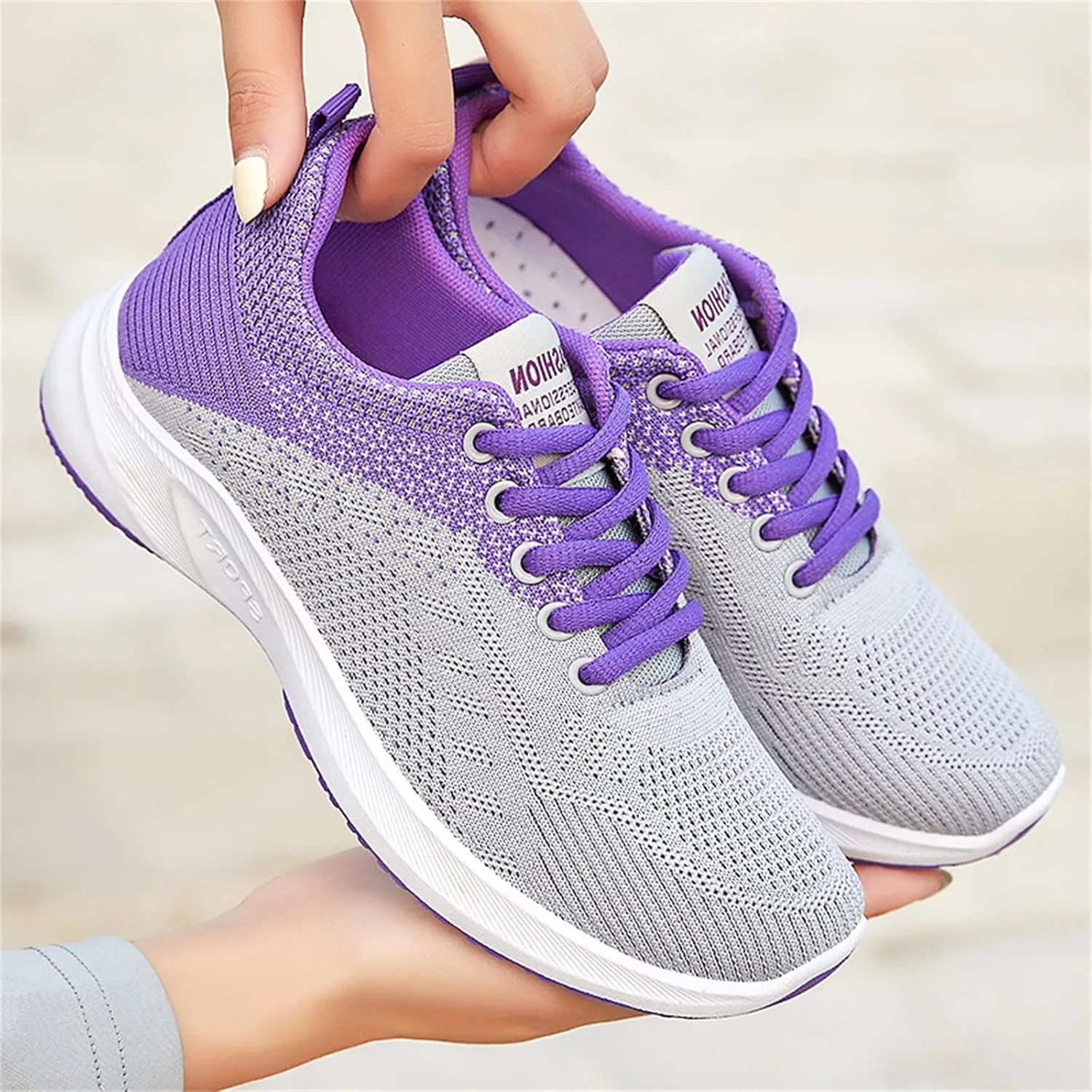 SBGMoSJ Sneakers for Women Size 8 Wide Women's Slip On Tennis Shoes Size 8 Womens White Slip On Sneakers Size 8 Platform Sneakers for Women Fashion Tan Zapatos para Mujer CóModos Con Plataforma
