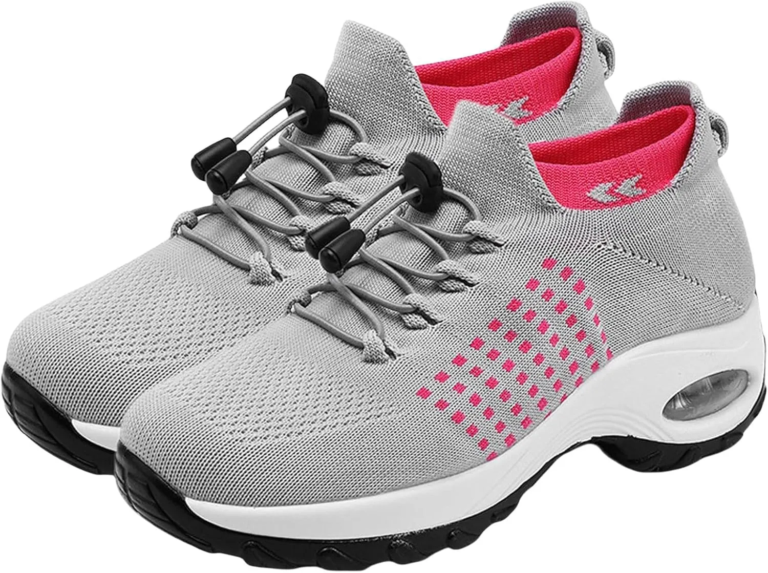 Slip On Orthopedic Sneakers for Women Comfort Wear Nurse Shoes Comfortable Casual Ladies Air Cushion Athletic Shoes Summer Casual Walking Shoe Running Jogging Sneakers