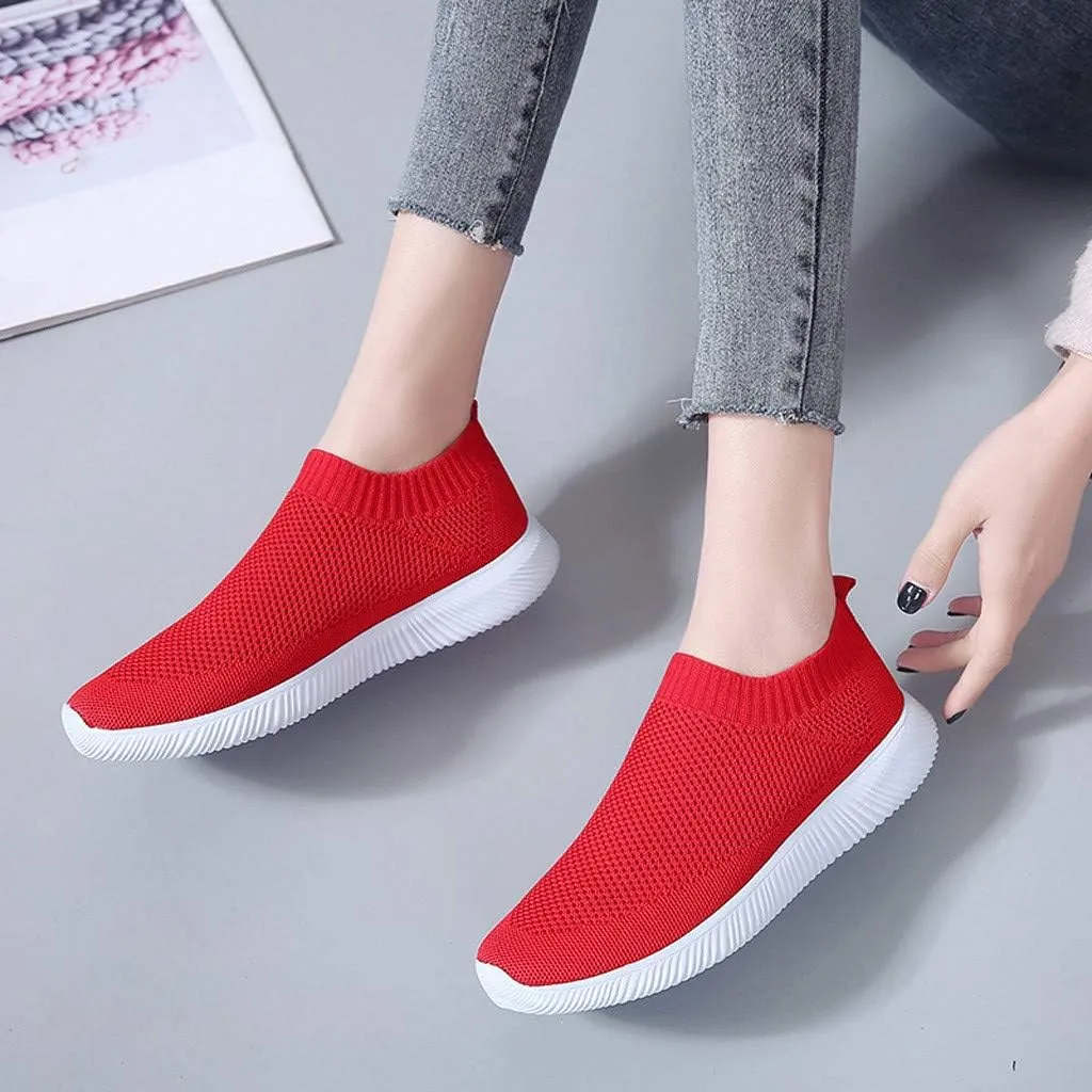 Slip On Shoes Women Lightweight Business Casual Shoes Women's Fashion Sneakers Women's Walking Arch Support Non Slip Work Tennis Shoe Loafers Casual Slip On