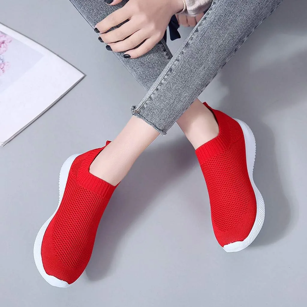 Slip On Shoes Women Lightweight Business Casual Shoes Women's Fashion Sneakers Women's Walking Arch Support Non Slip Work Tennis Shoe Loafers Casual Slip On