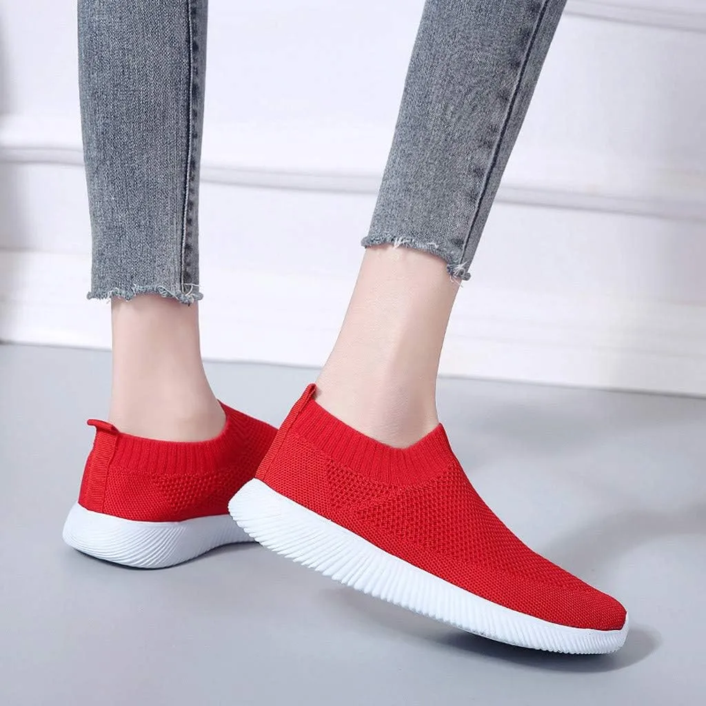 Slip On Shoes Women Lightweight Business Casual Shoes Women's Fashion Sneakers Women's Walking Arch Support Non Slip Work Tennis Shoe Loafers Casual Slip On
