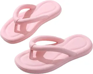 Slippers for Women or Men, Soft Slides Sandals Cushion Beach Flip Flops Non-Slip Shower Spa Bath Pool Gym Beach House Sandals for Women