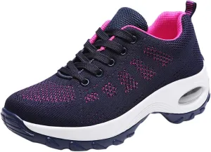 Sneakers for Women Air Cushion Sole Running Tennis Shoes Orthopedic Walking Shoes Arch Support Workout Sneakers