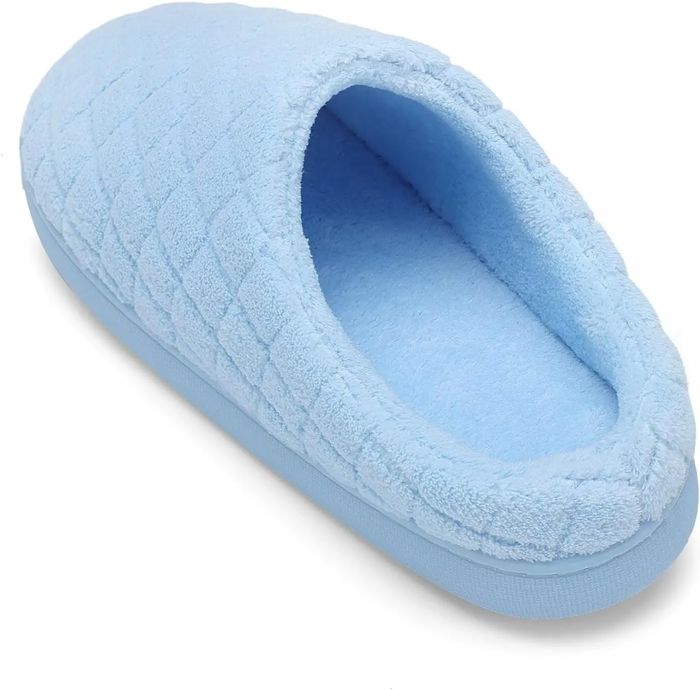 TUOBUQU Women's Memory Foam Slippers Warm Cozy Soft Lightweight House Shoes for Indoor & Outdoor