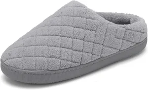 TUOBUQU Women's Memory Foam Slippers Warm Cozy Soft Lightweight House Shoes for Indoor & Outdoor