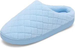 TUOBUQU Women's Memory Foam Slippers Warm Cozy Soft Lightweight House Shoes for Indoor & Outdoor