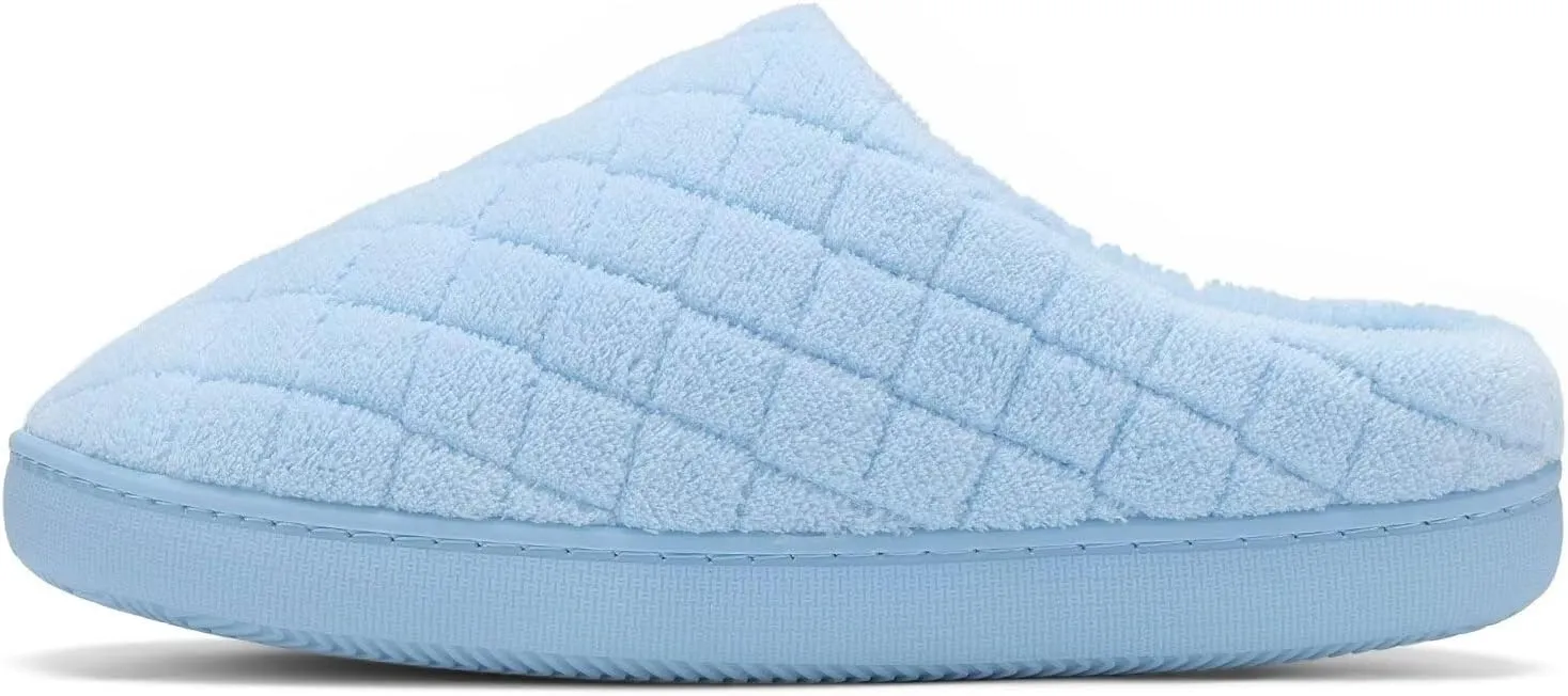 TUOBUQU Women's Memory Foam Slippers Warm Cozy Soft Lightweight House Shoes for Indoor & Outdoor