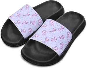 Unisex-Child Bathroom Shower Sandals Open Toe Soft Sole Sandals Summer Non-slip Beach Pool Shoes Outdoor Sandals