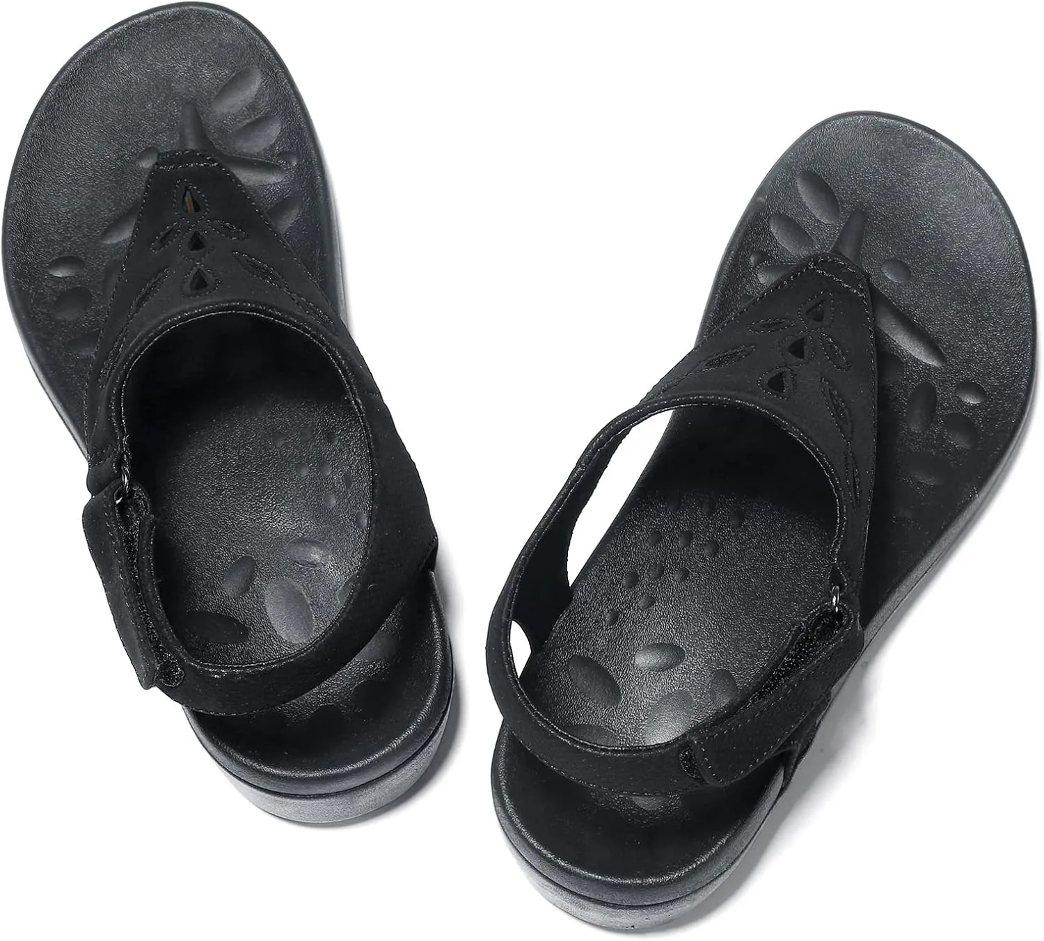 UTENAG Womens Arch Support Sandals Orthotic Thong Flip Flops